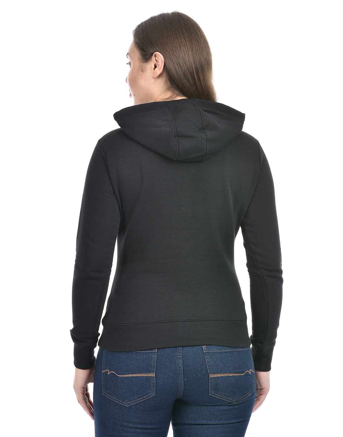 Numero Uno Women Abstract Black Sweat Shirt